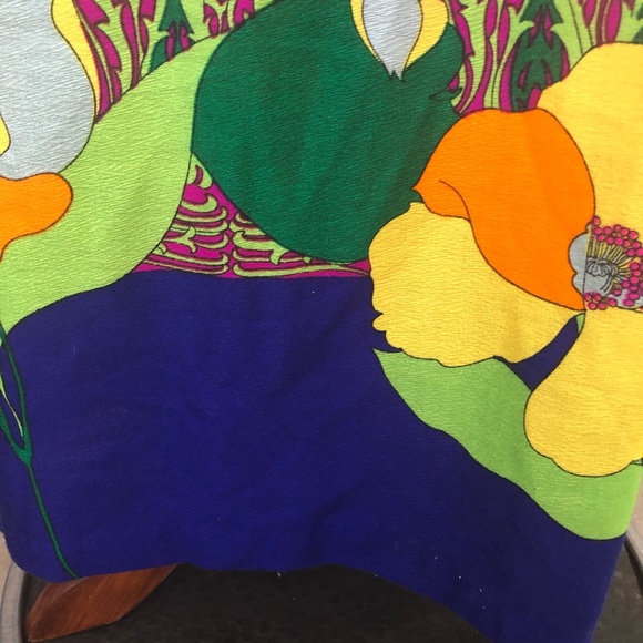 Vintage Alice of California Maxi Wrap Skirt - Picture 10 of 11